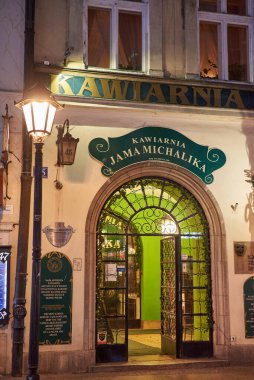 Krakow tarihi merkezi Polonya