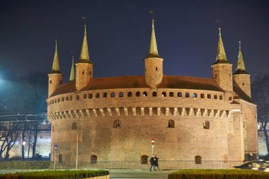 Krakow tarihi merkezi Polonya