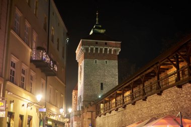 Krakow tarihi merkezi Polonya