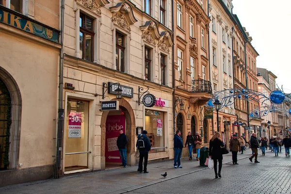 Cracovia Centro Histórico Polonia — Foto de Stock