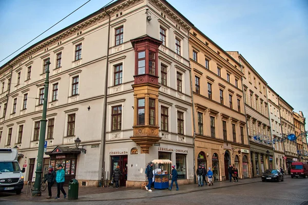 Cracovia Centro Histórico Polonia — Foto de Stock