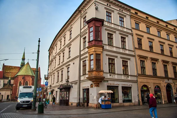 Cracovia Centro Storico Polonia — Foto Stock