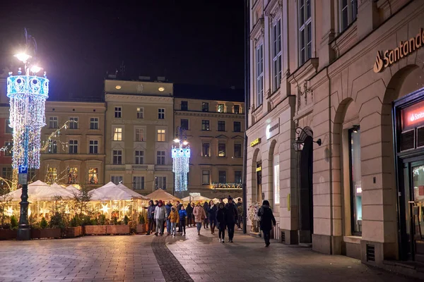 Krakowskie Centrum Historyczne Polska — Zdjęcie stockowe