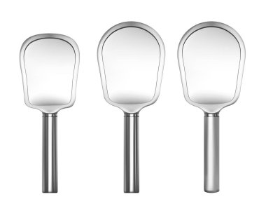 Gerçekçi vektör makyaj aynası