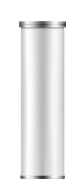 Atıştırmalık, yiyecek, cips, şeker ve baharatlar için beyaz ambalaj