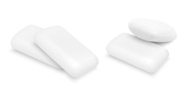 Vektör beyaz sakız