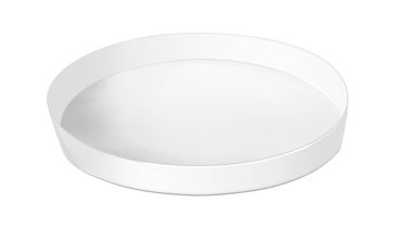 Yiyecek, kurabiye ve hediyeler için yuvarlak karton kutu.