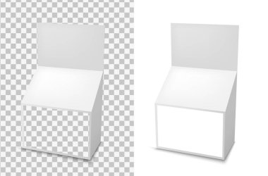 Şeffaf boş plastik ambalaj. Boş kese ve slot yuvası.