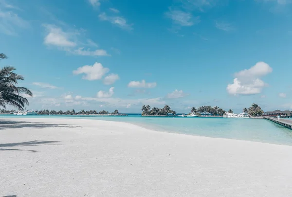 Maldiv Adaları güzel manzara — Stok fotoğraf