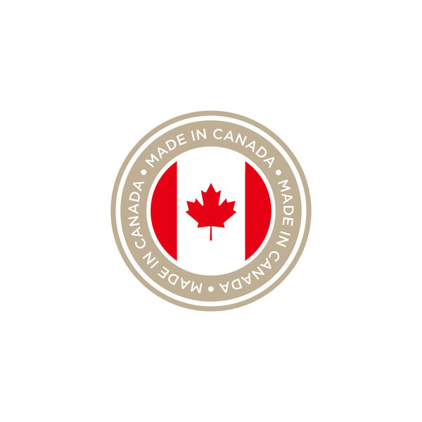 Концепция дизайна логотипа выполнена в векторном шаблоне Канады
