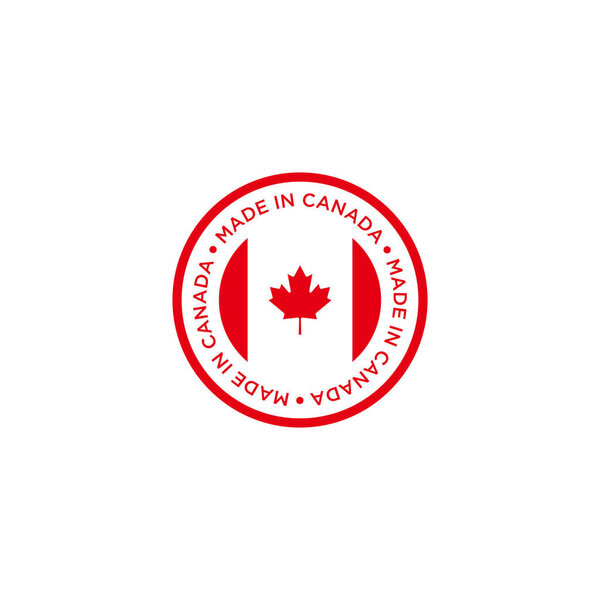 Концепция дизайна логотипа выполнена в векторном шаблоне Канады
