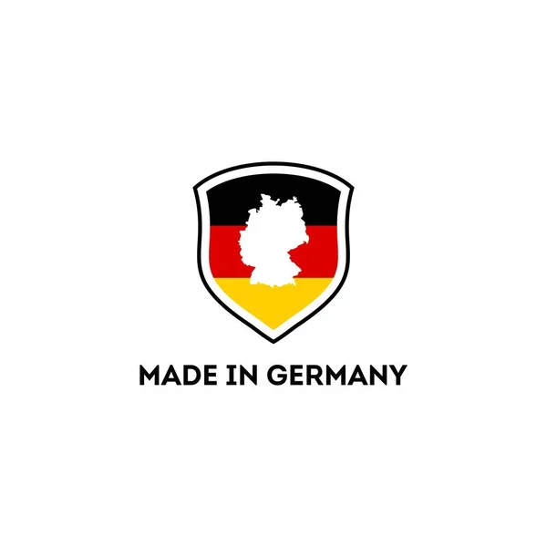 Conceito de design de logotipo feito no vetor alemanha —  Vetores de Stock