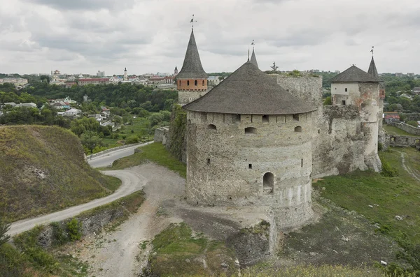 Kamianets-Podilskyi slott i Ukraina — Stockfoto