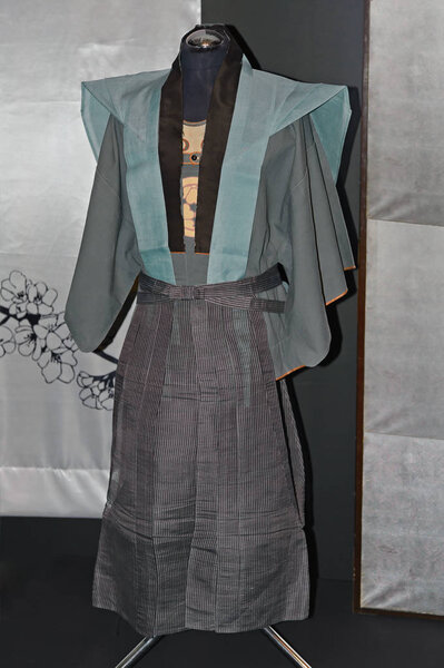 A original Japanese kimono of Kaishakunin