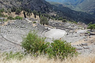 Yunanistan Delphi manzara 