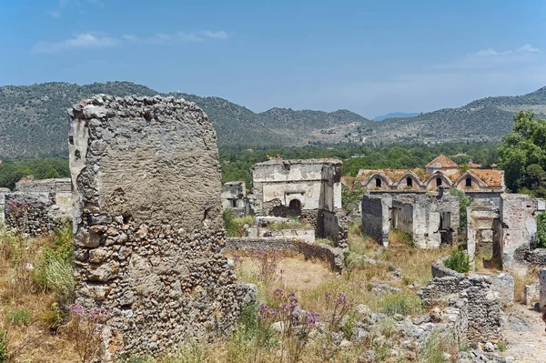 Kayaköy, Fethiye Türkiye 2 — Stok fotoğraf