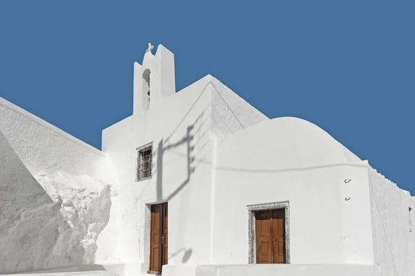 Iglesia en Emporio en la isla de Santorini, Grecia —  Fotos de Stock
