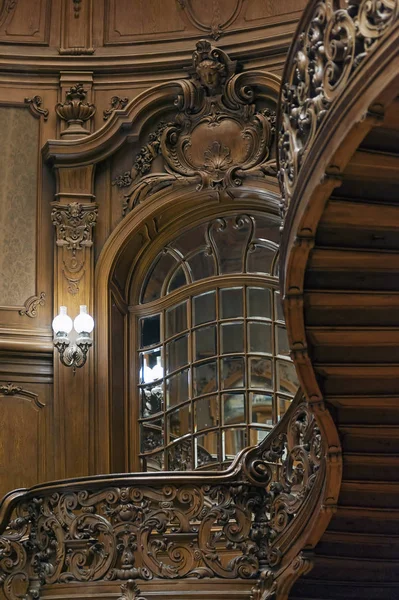 Interior da Casa dos Cientistas em Lviv, Ucrânia — Fotografia de Stock