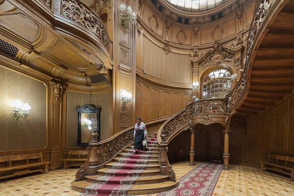 Lobby of Scientists 'House in Lviv, Ukraine . — стоковое фото