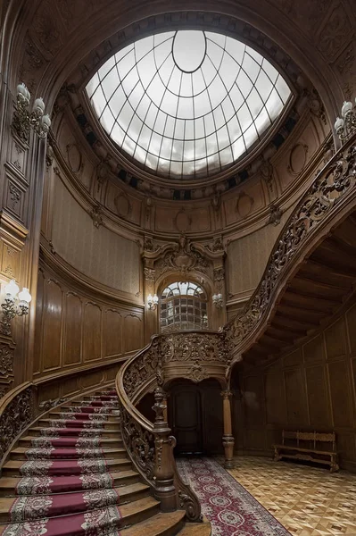 Interieur van wetenschappers huis in Lviv, Oekraïne. — Stockfoto