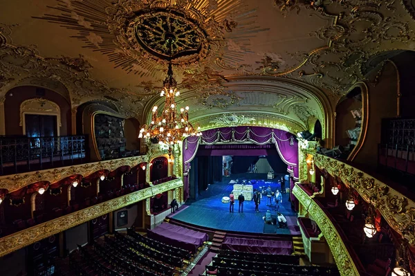 切尔诺夫茨 乌克兰 2017年10月29日 重复在切尔诺夫茨音乐戏曲剧院在2017年10月第二十九在切尔诺夫茨 乌克兰 — 图库照片