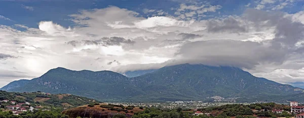 Панорама Выветрившейся Метеоры Греции — стоковое фото
