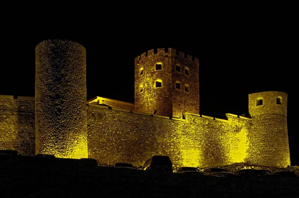 Rabati Castle Akhaltsikhe Georgia Night — ストック写真