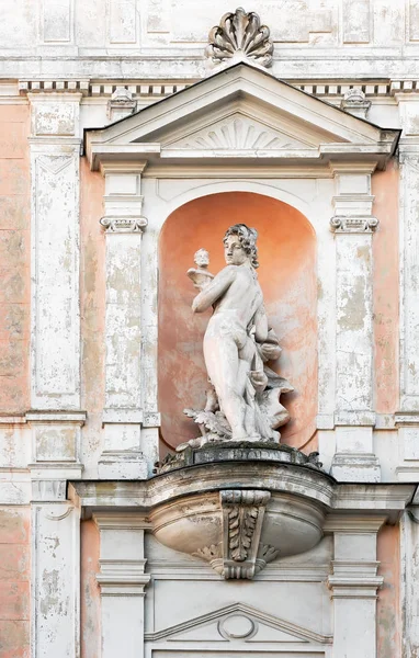 Las Decoraciones Del Antiguo Edificio Lviv Ucrania —  Fotos de Stock