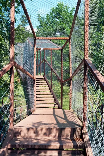 Camino Observatorio Cañón Okatse Georgia — Foto de Stock