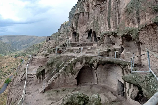 Vardzia Monastero Delle Grotte Akhaltsikhe Georgia — Foto Stock