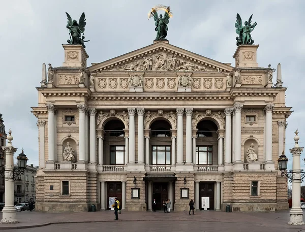 Solomiya Krushelnytska Lviv Théâtre Académique État Opéra Ballet Opéra Lviv — Photo