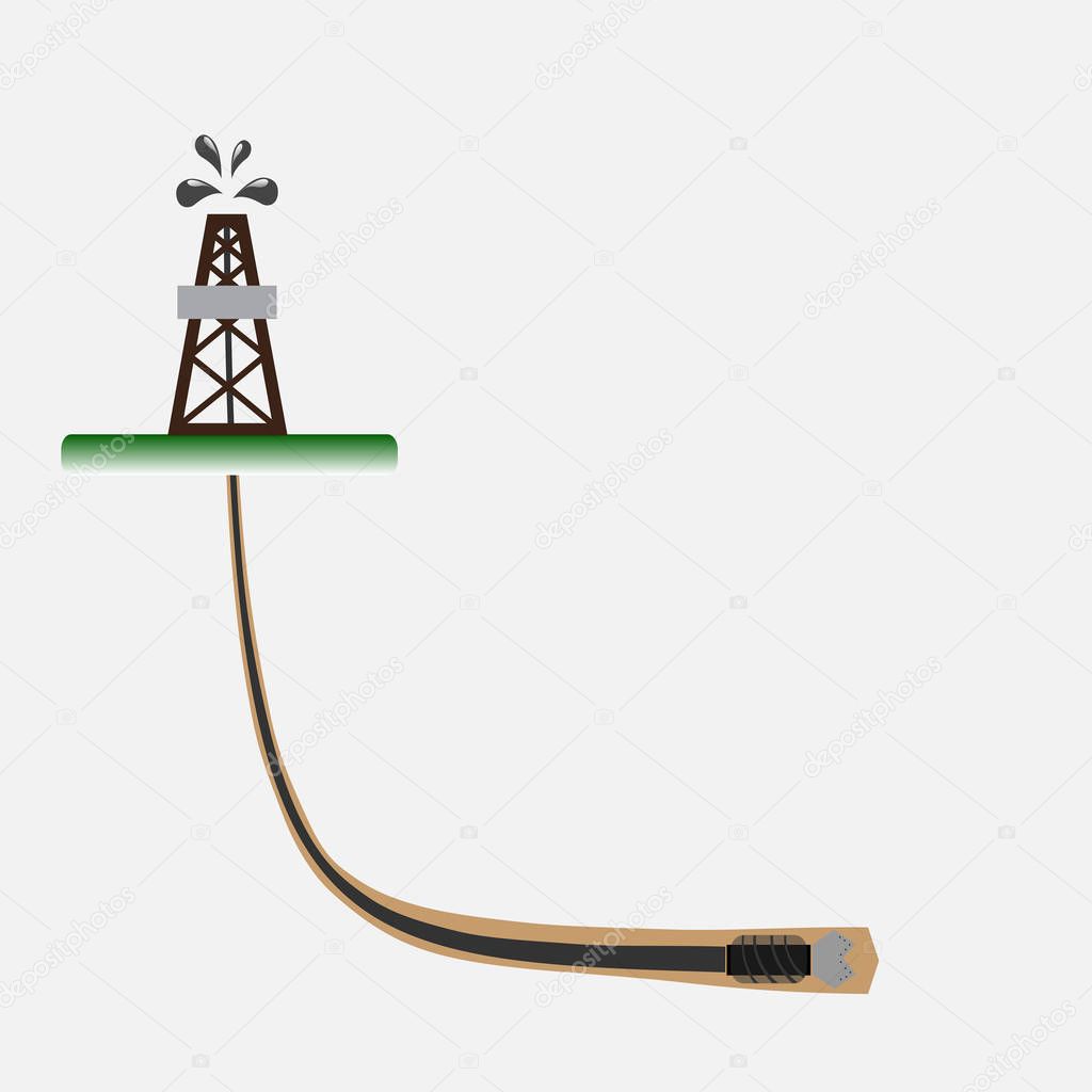 directional drilling icon directional drilling icon