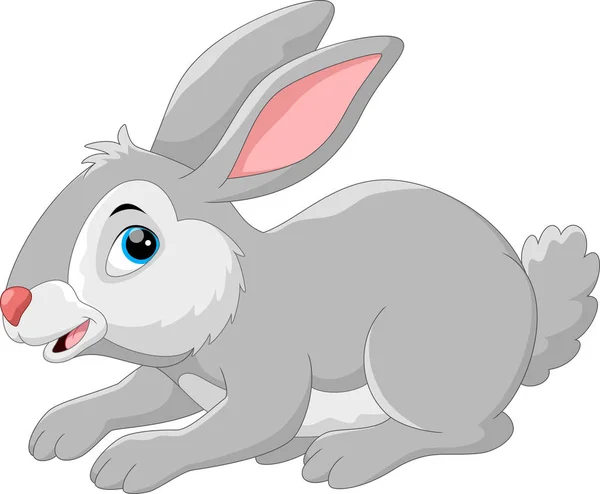 可爱的兔子漫画 — 图库矢量图片