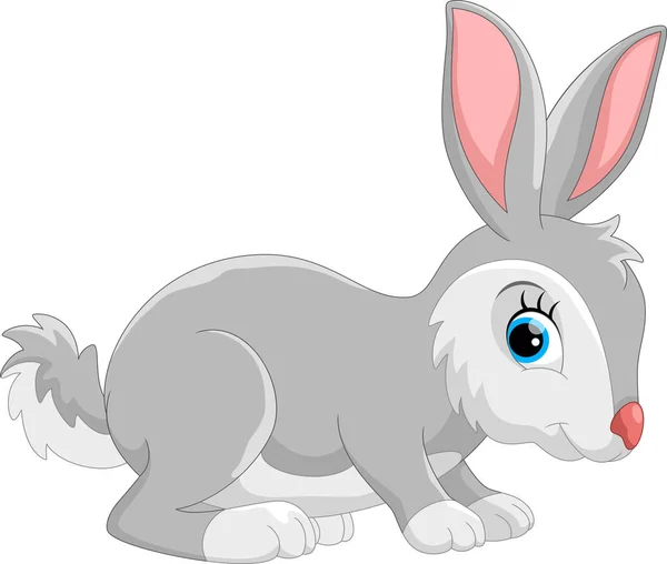 Cute rabbit cartoon — Stock Vector