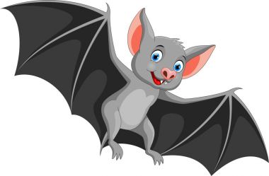 Mutlu yarasa çizgi film, uçuş