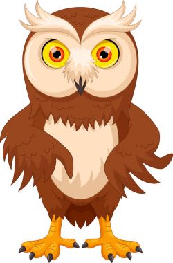 Tatlı Çizgi Roman Baykuşu