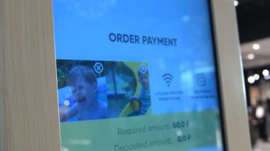 Self-Servis makine için baskı fotoğraf