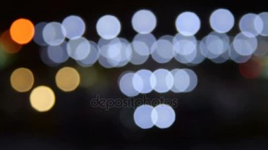 Geceleri atlı karıncaya ışıkları bulanıklık