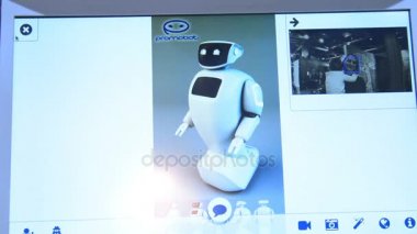 Promorobot arayüzü ile ekran