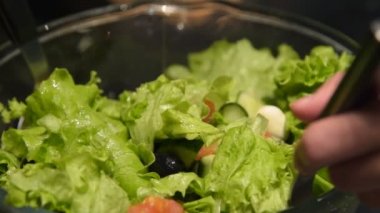 sebze salatası yapmak