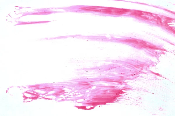 Кровавый Отпечаток Белом Фоне — стоковое фото