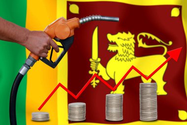 bayraklar üzerinde Dünya petrol fiyatları grafiği