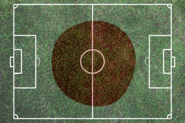 Japon bayrağı ve futbol topu