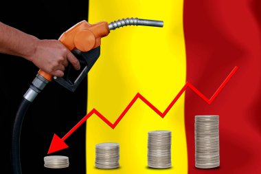 bayraklar üzerinde Dünya petrol fiyatları grafiği