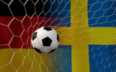 Ulusal Almanya ve İsveç arasındaki futbol kupası yarışması.