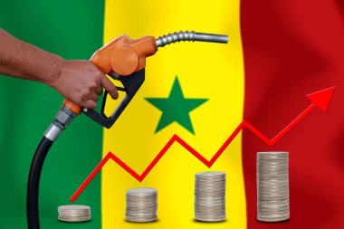 bayraklar üzerinde Dünya petrol fiyatları grafiği