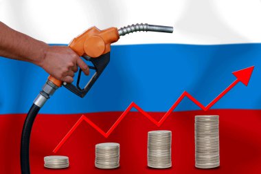 bayraklar üzerinde Dünya petrol fiyatları grafiği