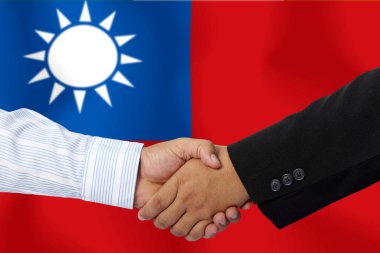 Çin Taipei bayrağıyla el sıkışın ya da anlaşın..