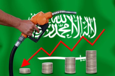 bayraklar üzerinde Dünya petrol fiyatları grafiği