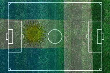 Ulusal Arjantin ile Nijerya arasındaki futbol kupası yarışması.